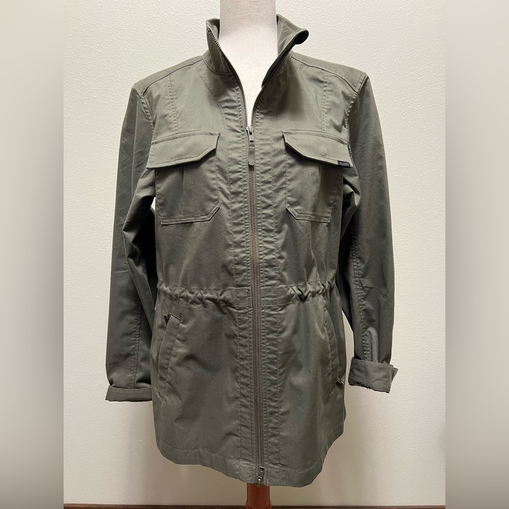 5.11 Tactical Women’s Tatum Army Green Flex-Tac Canvas Size L Jacket